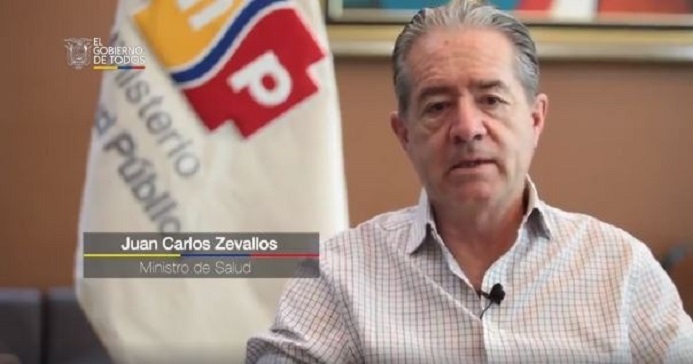 Juan Carlos Zevallos Ministro de Salud