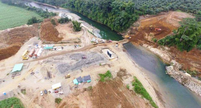 Construcción del puente sobre el río Lulo registra un 66 % de avance