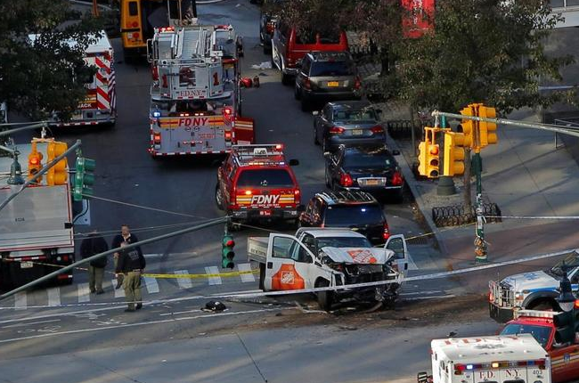 Al menos seis muertos y 11 heridos tras el atropello de Nueva York