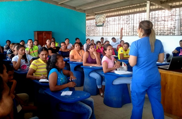 Prefectura apoya realización de curso en primeros auxilios en Pimocha