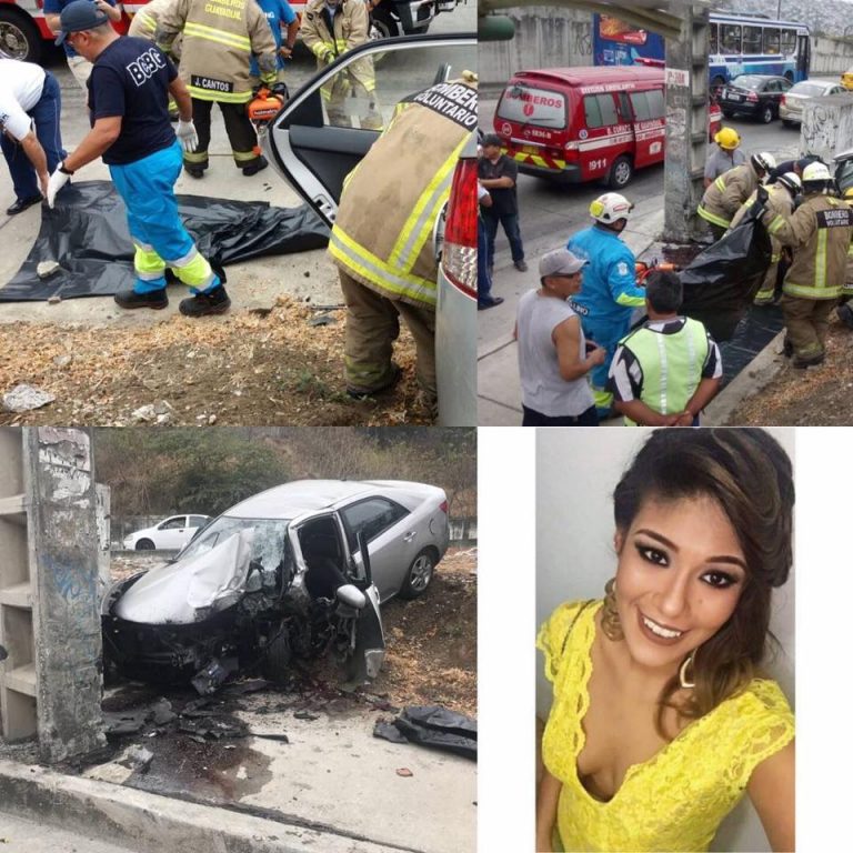 Jovencita muere en accidente en Guayaquil