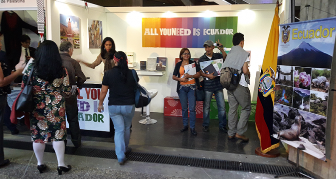 Más de 50 obras literarias ecuatorianas estarán presentes en la Feria del Libro de Venezuela