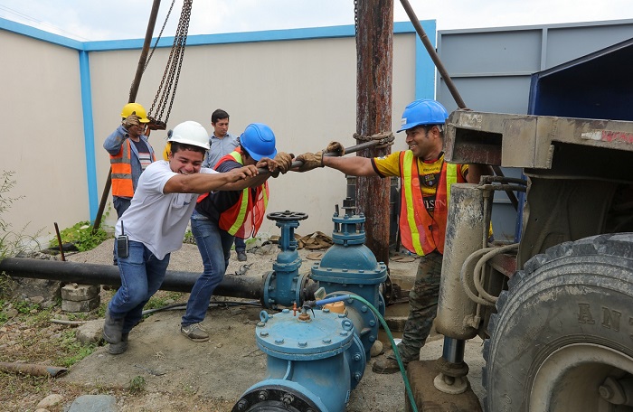 Emsaba busca solucionar problema de agua en Babahoyo