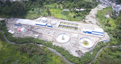 Ibarra cuenta con una moderna planta de tratamiento de aguas residuales