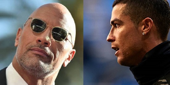 A ‘La Roca’ lo comparan con Cristiano Ronaldo y así reaccionó