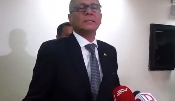 Vicepresidente Glas: “Hasta ahora nadie ha podido presentar ni media prueba partida por la mitad en mi contra”