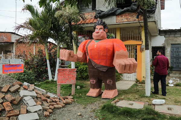 Este sábado se queman los gigantes en Babahoyo