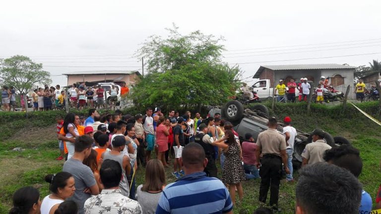 En Tosagua hombre muere tras accidentarse en primer día del año