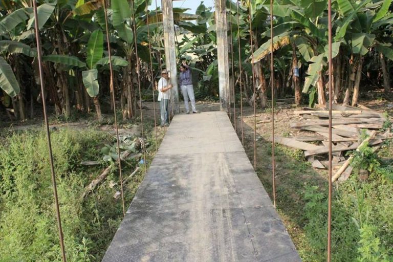 Puente colgante será reparado en Baba
