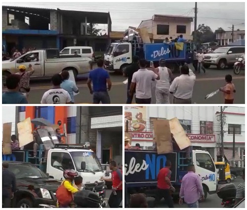 Seguidores de Correa critican el accionar de la Policía que no impidió agresión (VIDEO)