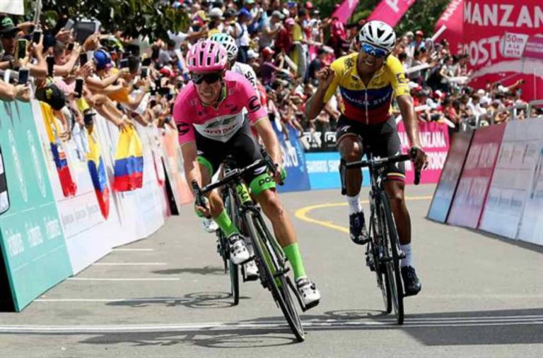 Narváez, el mejor ecuatoriano ubicado en la Vuelta Ciclística Colombia Oro y Paz