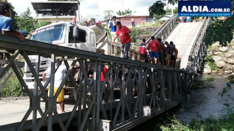 Empresa propietaria de volquetes deberá reparar puente en Zapotal