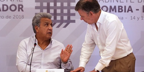 Colombia y Ecuador asignan 4 millones dólares a fondo de bienestar fronterizo