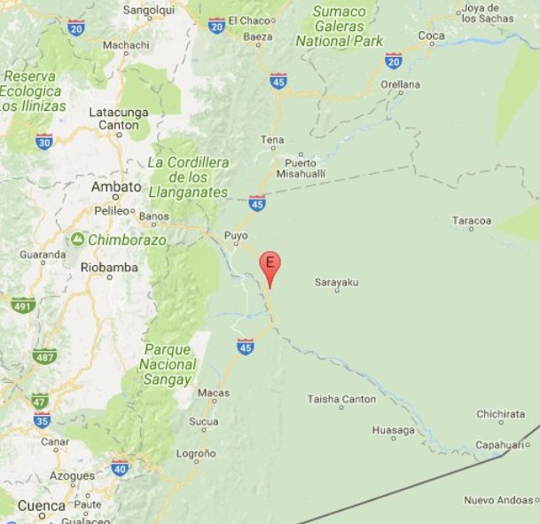 Niña de 12 años falleció tras el sismo de 5.6 grados con epicentro en Pastaza