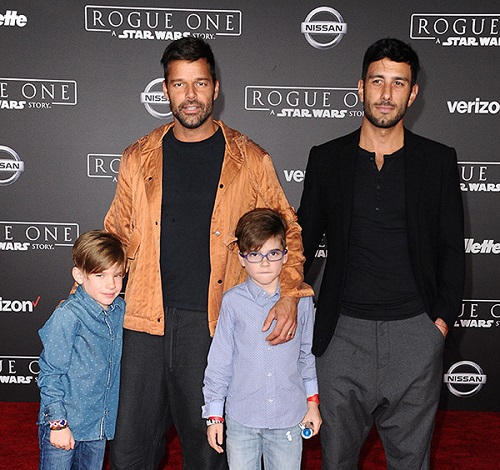 Ricky Martin responde a sus hijos por qué tienen dos papás