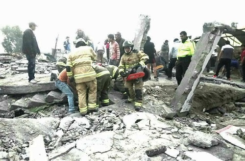 Explosión por acumulación de gas provocó colapso de una vivienda en Latacunga