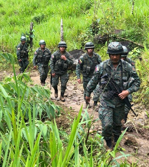 Las Fuerzas Armadas de Ecuador repelieron “una agresión” en la frontera con Colombia