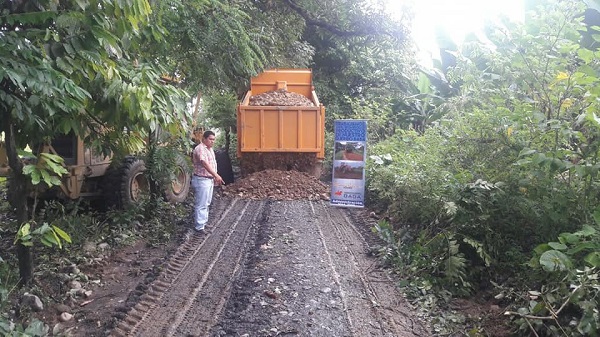 Gobierno Municipal de Baba construyen obras de prevención para la temporada invernal