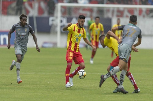 Aucas golea a El Nacional en la tercera fecha del campeonato ecuatoriano
