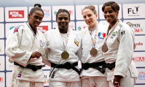 Vanessa Chalá alcanzó medalla de oro en el Open Panamericano de Judo
