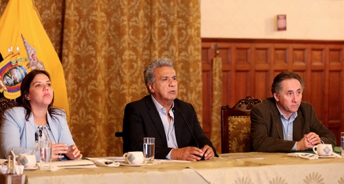 Presidente Moreno pide a José Serrano tomar una decisión “patriótica”