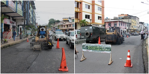 Quevedo: Prefectura rebachea calle 7 de Octubre