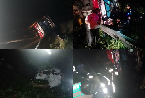 Quevedo: Fatal accidente terminó con la vida de 4 personas y otras 24 se encuentran gravemente heridas