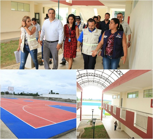 Avanza construcción de Unidades educativas en Ventanas y Palenque.