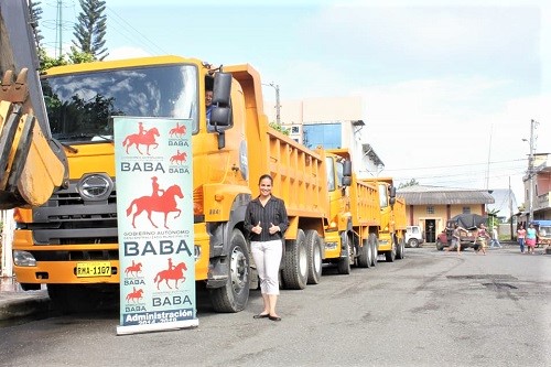 Alcaldía de Baba realiza adquisición de maquinara pesada para mitigar la etapa invernal