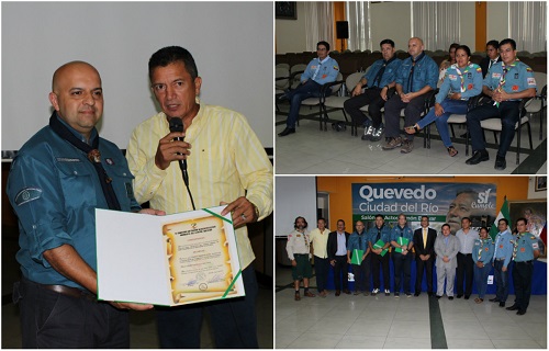 Delegación Internacional Scouts fue recibido en Quevedo