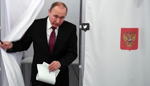 Vladimir Putin es reelecto en Rusia con el 76% de los votos