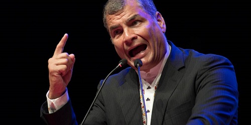 Rafael Correa se pronunció sobre los dos nuevos secuestrados en la frontera