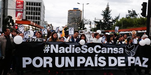 La ‘Marcha por la Paz’ convocó a miles de personas en varias provincias de Ecuador