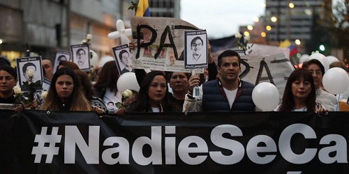 Familiares de periodistas asesinados piden cese de operativos en frontera