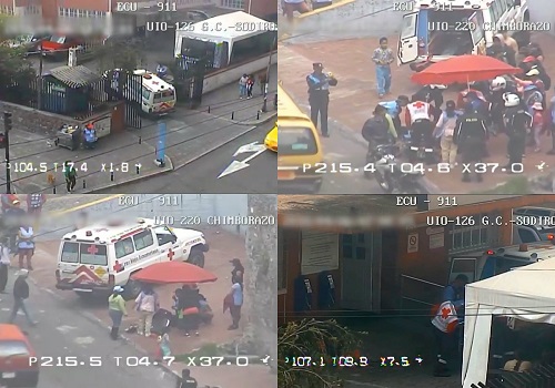 ECU 911 asistencia a una mujer en labor de parto en Quito