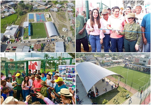 Baba: Prefectura y Municipio entregan Polideportivo en Isla de Bejucal