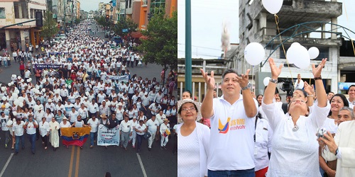 Miles de Riosenses marcharon por la Paz