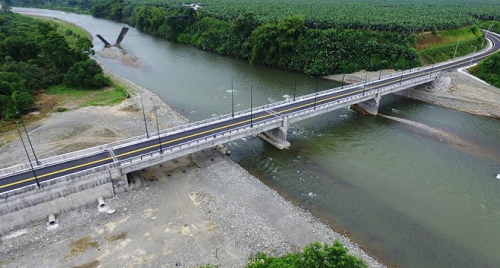 Este jueves se entrega el puente sobre el Río Quindigua valorado en 4,7 millones de dólares