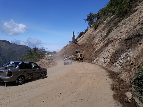 Durante el invierno la circulación vehicular en la vía Guanujo – Echeandía se realizará durante el día