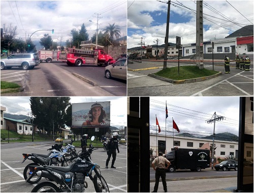 Amenaza de bomba en el fuerte militar El Pintado