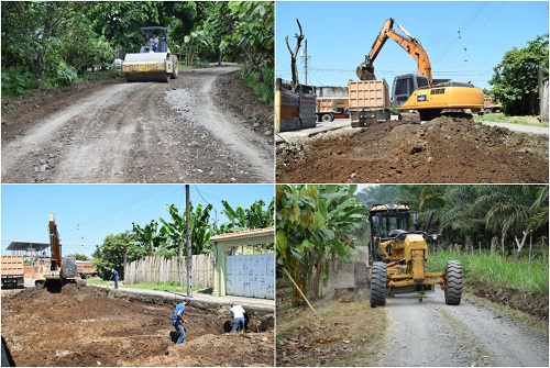 Buena Fe: Inician Trabajos de cambio de suelo en calles del sector El Paraíso