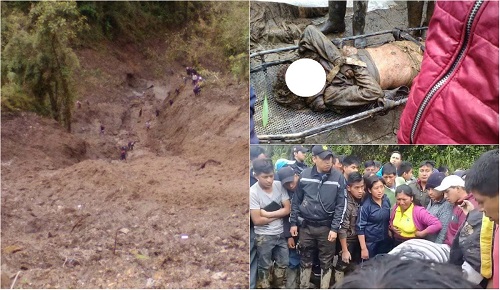 3 mujeres fallecidas en derrumbe en la provincia del Bolívar