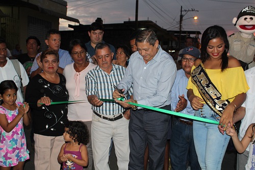 La obra municipal beneficia a 500 familias en el sector Patria Nueva en la Venus