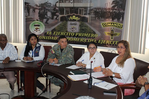 Quevedo: Autoridades coordinan la Hora Cívica por el 24 de Mayo