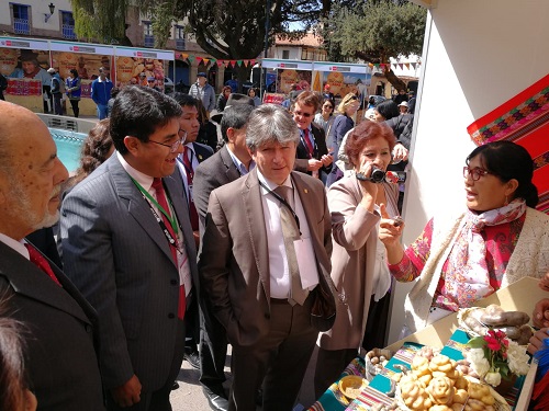 Ministro Rubén Flores participa en Congreso Mundial de la Papa