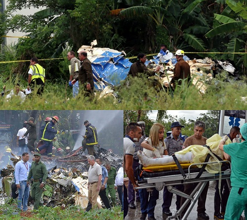 Al menos 100 muertos en Cuba al estrellarse un avión