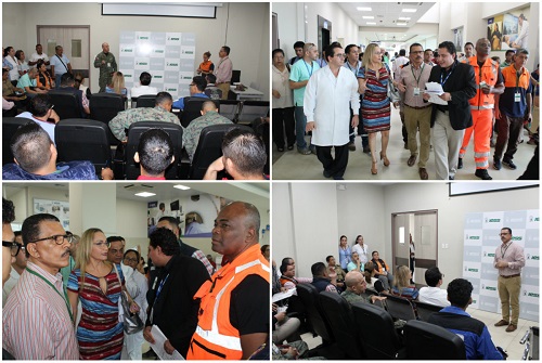 Autoridades preparan un simulacro en el Hospital del IESS de Quevedo