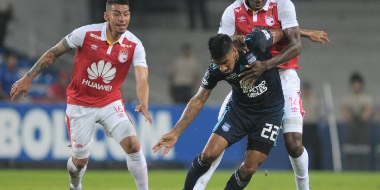 Emelec perdió 3-0 ante Santa Fe en la Copa Libertadores