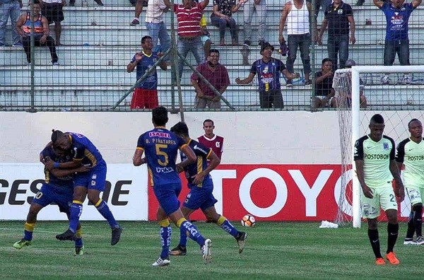 Copa Libertadores: Delfín se ubica en zona de clasificación tras derrotar a Atlético Nacional