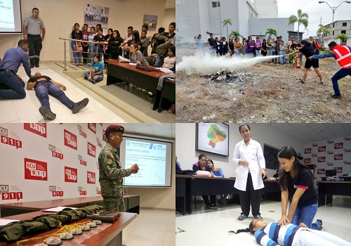 Estudiantes de la Universidad Técnica de Babahoyo participaron del Taller “Primer Respondiente”